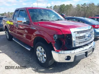 2013 Ford F-150 XL with VIN 1FTEX1CM0DFB14833, listed as a IAAI auction lot 41722377 with 149,641 mi miles. Bid and sale history available at carsss.com. Image 1.