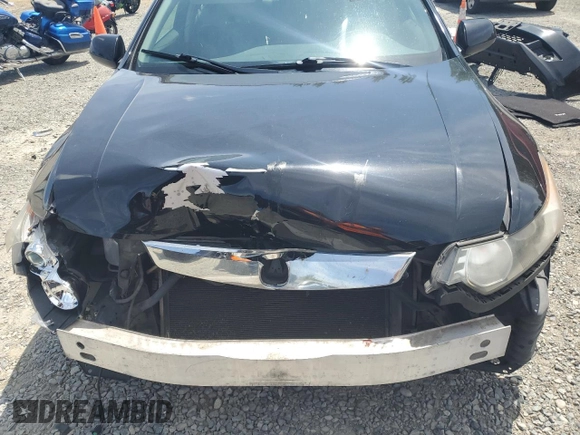 2010 Acura TSX with VIN JH4CU2F6XAC001583, listed as a Copart auction lot 61772095 with 219,817 mi miles and Salvage title. Bid and sale history available at DreamBid. Image 11.