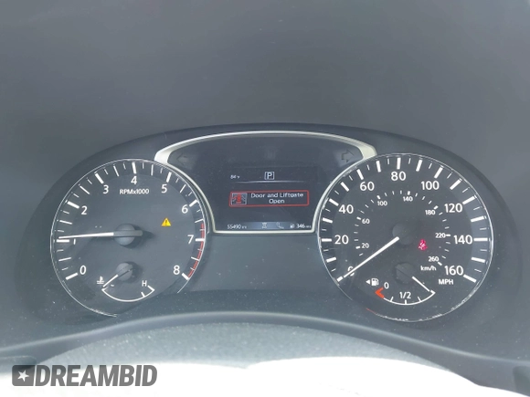2020 Nissan Pathfinder SV with VIN 5N1DR2BN8LC618595, listed as a IAAI auction lot 41900514 with 55,490 mi miles. Bid and sale history available at carsss.com. Image 7.