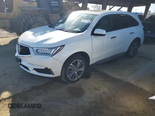 2017 Acura MDX w/Technology Pkg with VIN 5FRYD4H52HB030451, listed as a Copart auction lot 49431755 with 0 mi miles and Clean Title. Bid and sale history available at carsss.com. Image 1.
