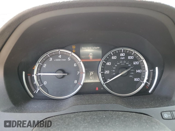 2014 Acura MDX Technology with VIN 5FRYD4H64EB039205, listed as a Copart auction lot 57094615 with 230,644 mi miles and Clean title. Bid and sale history available at DreamBid. Image 9.
