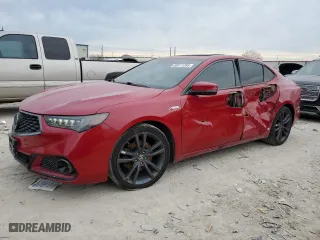 2018 Acura TLX w/A-SPEC Pkg with VIN 19UUB2F68JA009979, listed as a Copart auction lot 88011205 with 101,744 mi miles and Salvage Title. Bid and sale history available at carsss.com. Image 1.