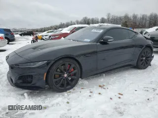 2021 Jaguar F-Type R with VIN SAJD51FE9MCK76713, listed as a Copart auction lot 44793395 with Not Provided miles and Salvage Title. Bid and sale history available at DreamBid. Image 1.