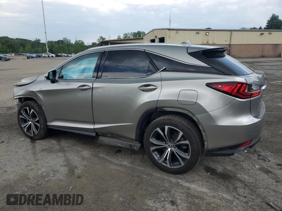 2022 Lexus RX 350 with VIN 2T2HZMDA4NC326539, listed as a Copart auction lot 58724655 with 8,869 mi miles and Salvage title. Bid and sale history available at DreamBid. Image 2.
