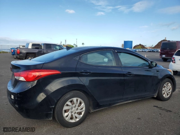 2013 Hyundai Elantra GLS PZEV with VIN 5NPDH4AE4DH244108, listed as a Copart auction lot 45699735 with 161,418 mi miles and Salvage Title. Bid and sale history available at carsss.com. Image 3.