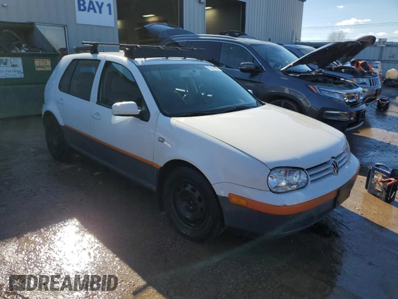 2000 Volkswagen Golf z VIN WVWGC21JXYW665232, wystawiony jako Copart lot #45867135 z przebiegiem 235 299 mil mil oraz Szkoda całkowita • Salvage title. Historia ofert i sprzedaży dostępna na DreamBid. Obrazek 4.