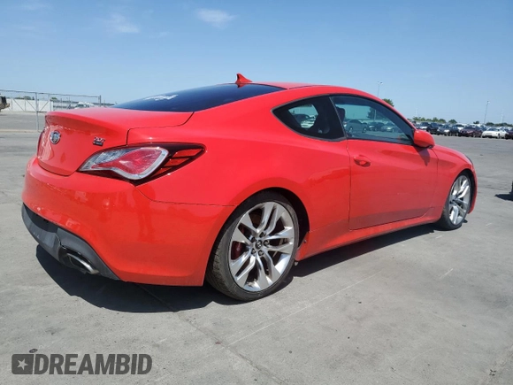 2013 Hyundai Genesis Coupe Premium z VIN KMHHT6KD7DU112883, wystawiony jako Copart lot #57590735 z przebiegiem 104 226 mil mil oraz Szkody całkowita. Historia ofert i sprzedaży dostępna na DreamBid. Obrazek 3.