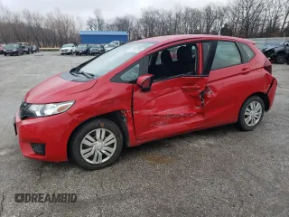 2015 Honda Fit LX with VIN 3HGGK5H57FM777210, listed as a Copart auction lot 43087335 with 96,147 mi miles and Salvage title. Bid and sale history available at DreamBid. Image 1.