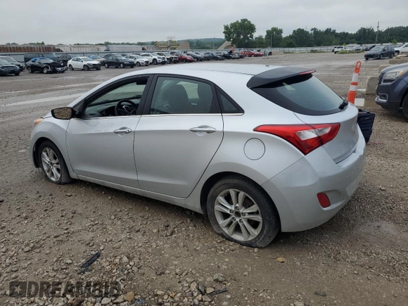 2014 Hyundai Elantra GT with VIN KMHD35LH8EU196479, listed as a Copart auction lot 61127244 with 0 mi miles and Salvage Title. Bid and sale history available at carsss.com. Image 2.