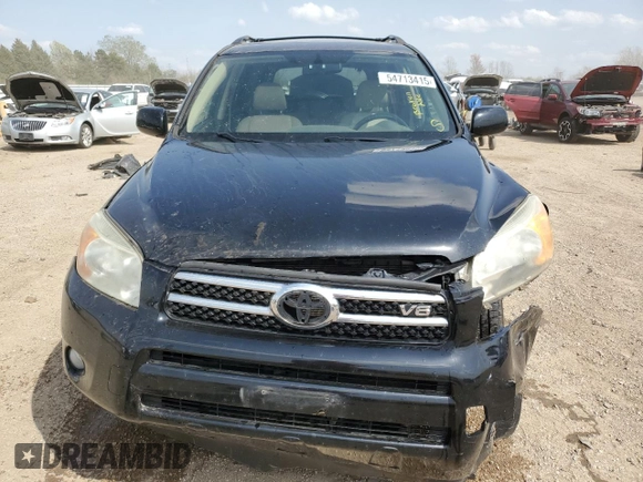 2006 Toyota RAV4 Limited with VIN JTMZK31V466001526, listed as a Copart auction lot 54713415 with 124,429 mi miles and Salvage title. Bid and sale history available at DreamBid. Image 5.