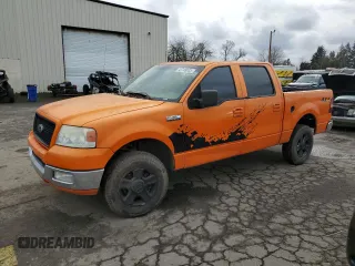 2004 Ford F-150 XLT with VIN 1FTRW14W14KB81680, listed as a Copart auction lot 43748835 with 111,556 mi miles and Clean Title. Bid and sale history available at carsss.com. Image 1.