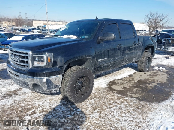 2013 GMC Sierra 1500 SLT with VIN 3GTP2WE79DG377543, listed as a IAAI auction lot 41407899 with 101,827 mi miles and . Bid and sale history available at DreamBid. Image 17.