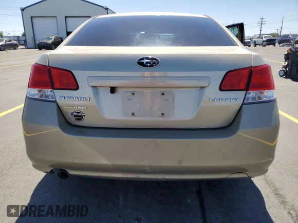 2010 Subaru Legacy Premium All-Weather Anniversary with VIN 4S3BMCC62A3234526, listed as a Copart auction lot 58933715 with 159,663 mi miles and Salvage title. Bid and sale history available at DreamBid. Image 6.