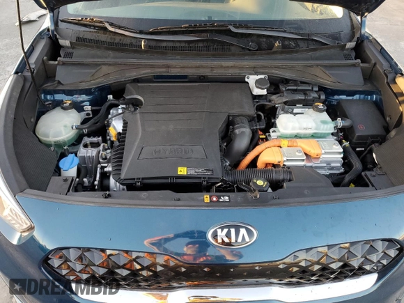2020 Kia Niro LX with VIN KNDCB3LC2L5423281, listed as a Copart auction lot 79555113 with 60,054 mi miles and Salvage Title. Bid and sale history available at carsss.com. Image 12.