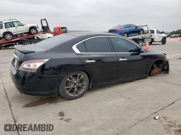 2012 Nissan Maxima S с VIN 1N4AA5AP6CC845566, выставлен на аукционе Copart как лот 55402825 с пробегом Не указан миль и Чистый • Clean title. История ставок и продаж доступна на DreamBid. Изображение 3.