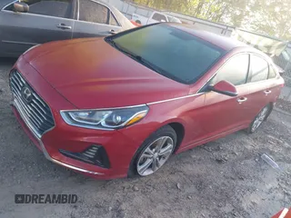 2018 Hyundai Sonata Sport with VIN 5NPE34AF2JH596644, listed as a IAAI auction lot 41986683 with 129,106 mi miles and . Bid and sale history available at carsss.com. Image 18.