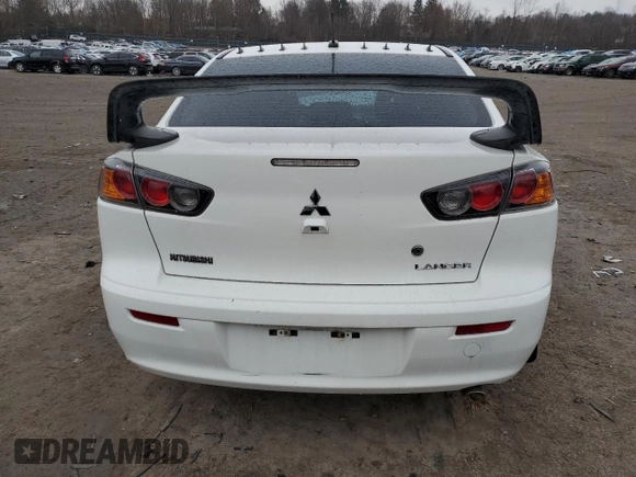 2015 Mitsubishi Lancer GT with VIN JA32U8FW1FU000211, listed as a Copart auction lot 48122224 with 70,861 mi miles and Salvage Title. Bid and sale history available at carsss.com. Image 6.