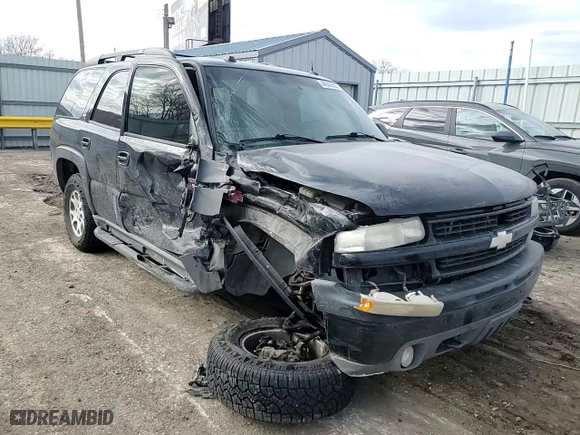 2005 Chevrolet Tahoe Z71 with VIN 1GNEC13T35R224253, listed as a Copart auction lot 46649055 with 220,724 mi miles and Salvage Title. Bid and sale history available at carsss.com. Image 11.