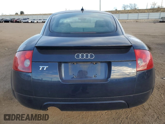 2005 Audi TT with VIN TRUSC28N951007578, listed as a Copart auction lot 86301094 with 141,694 mi miles and Salvage title. Bid and sale history available at DreamBid. Image 6.
