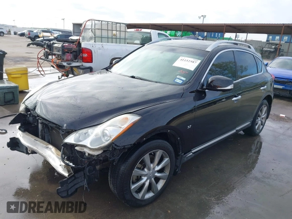 2016 Infiniti QX50 with VIN JN1BJ0RP7GM233062, listed as a IAAI auction lot 41152587 with 122,177 mi miles. Bid and sale history available at carsss.com. Image 19.