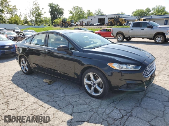2016 Ford Fusion S with VIN 3FA6P0G75GR246230, listed as a Copart auction lot 61491445 with 87,605 mi miles and Salvage title. Bid and sale history available at DreamBid. Image 4.