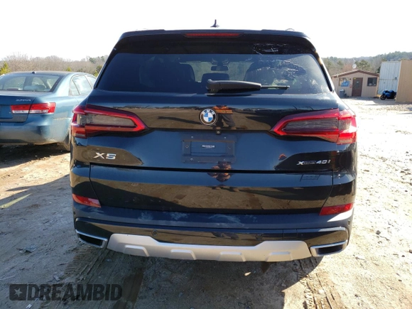 2019 BMW X5 xDrive40i with VIN 5UXCR6C50KLL23736, listed as a Copart auction lot 38558983 with 16,571 mi miles. Bid and sale history available at carsss.com. Image 6.
