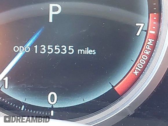 2016 Lexus GS 350 with VIN JTHBZ1BL9GA003381, listed as a IAAI auction lot 41151533 with 135,535 mi miles. Bid and sale history available at carsss.com. Image 15.