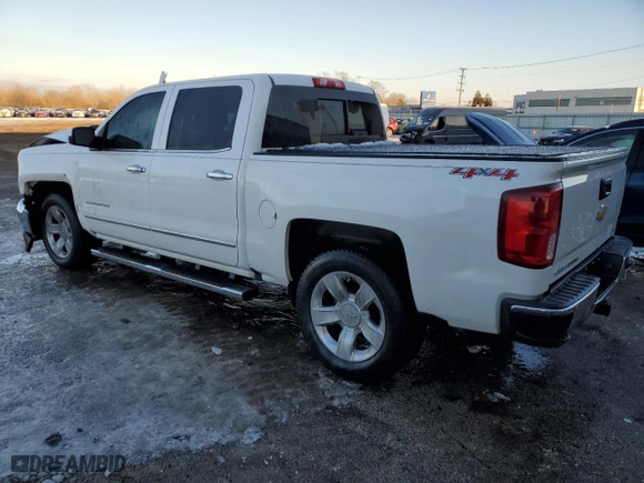2017 Chevrolet Silverado 1500 LTZ with VIN 3GCUKSEC5HG101889, listed as a Copart auction lot 46186245 with 96,419 mi miles and Salvage Title. Bid and sale history available at carsss.com. Image 2.
