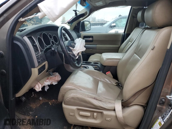 2012 Toyota Sequoia Limited with VIN 5TDJY5G14CS059661, listed as a Copart auction lot 79232844 with 191,896 mi miles and Salvage Title. Bid and sale history available at carsss.com. Image 7.