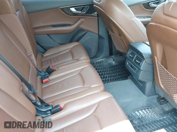 2017 Audi Q7 Premium Plus with VIN WA1LAAF73HD019855, listed as a IAAI auction lot 42449954 with 70,140 mi miles and . Bid and sale history available at DreamBid. Image 8.