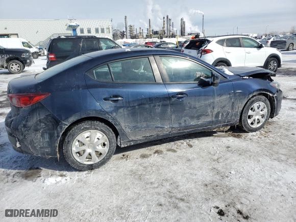 2016 Mazda Mazda3 i Sport with VIN 3MZBM1U70GM294661, listed as a Copart auction lot 46125405 with 130,879 mi miles and Salvage Title. Bid and sale history available at carsss.com. Image 3.