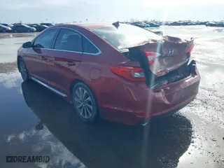 2015 Hyundai Sonata 2.4L Limited with VIN 5NPE34AF9FH190786, listed as a IAAI auction lot 41695870 with 137,178 mi miles. Bid and sale history available at carsss.com. Image 3.