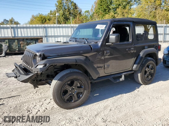 2022 Jeep Wrangler Sport with VIN 1C4HJXAG1NW227710, listed as a Copart auction lot 71744683 with 17,740 mi miles and . Bid and sale history available at DreamBid. Image 1.