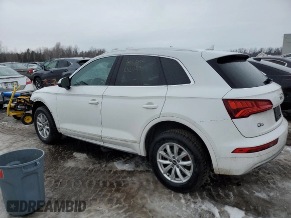 2019 Audi Q5 Premium with VIN WA1ANAFYXK2042184, listed as a Copart auction lot 47516355 with 88,668 mi miles and Salvage Title. Bid and sale history available at carsss.com. Image 2.