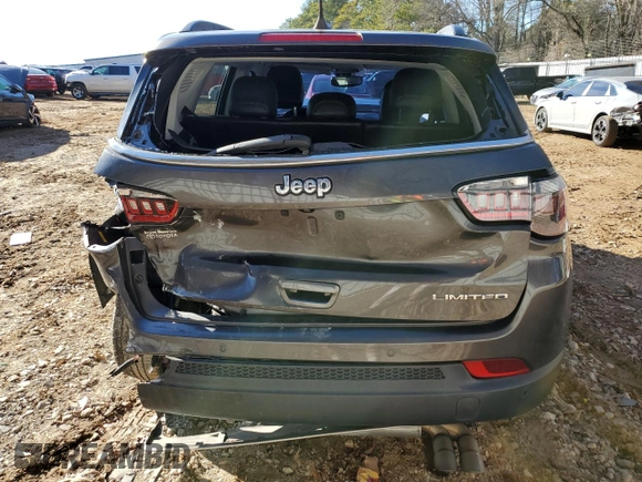 2021 Jeep Compass Limited with VIN 3C4NJCCB1MT564279, listed as a Copart auction lot 87548415 with Not Provided miles and Salvage Title. Bid and sale history available at carsss.com. Image 6.