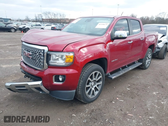 2018 GMC Canyon 4WD Denali with VIN 1GTG6EEN4J1317399, listed as a IAAI auction lot 41558173 with 87,647 mi miles. Bid and sale history available at carsss.com. Image 17.