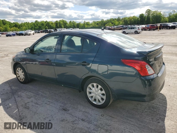 2017 Nissan Versa SV z VIN 3N1CN7AP3HL870121, wystawiony jako Copart lot #57653475 z przebiegiem 164 078 mil mil oraz Szkoda całkowita • Salvage title. Historia ofert i sprzedaży dostępna na DreamBid. Obrazek 2.