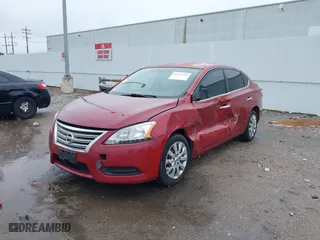 2014 Nissan Sentra S with VIN 3N1AB7AP0EY262832, listed as a IAAI auction lot 41561794 with 194,209 mi miles. Bid and sale history available at carsss.com. Image 19.