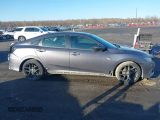2016 Honda Civic Sedan EX-L with VIN 19XFC1F76GE206534, listed as a IAAI auction lot 41485715 with 105,663 mi miles. Bid and sale history available at carsss.com. Image 14.