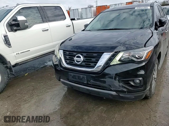 2017 Nissan Pathfinder SV with VIN 5N1DR2MM0HC666345, listed as a Copart auction lot 89054365 with 169,517 mi miles and Salvage title. Bid and sale history available at DreamBid. Image 11.