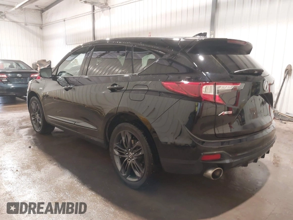 2022 Acura RDX w/A-Spec Package with VIN 5J8TC2H62NL011985, listed as a IAAI auction lot 40366073 with 41,675 mi miles. Bid and sale history available at carsss.com. Image 3.