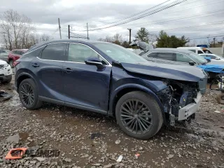 2024 Lexus RX 350 with VIN 2T2BAMCA5RC077740, listed as a Copart auction lot 47468115 with 3,752 mi miles and Salvage Title. Bid and sale history available at DreamBid. Image 4.