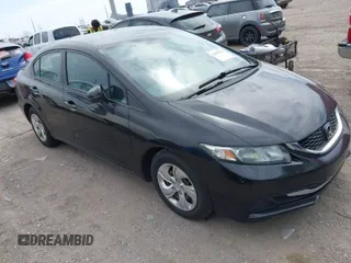 2015 Honda Civic Sedan LX with VIN 19XFB2F53FE067744, listed as a IAAI auction lot 42082935 with 151,553 mi miles. Bid and sale history available at carsss.com. Image 1.