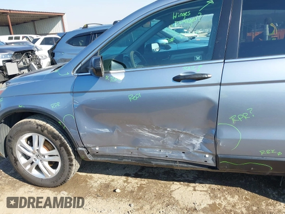 2010 Honda CR-V EX with VIN 3CZRE4H57AG704297, listed as a IAAI auction lot 41862625 with 165,898 mi miles and . Bid and sale history available at carsss.com. Image 6.