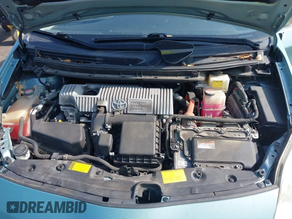 2014 Toyota Prius Four with VIN JTDKN3DUXE1852835, listed as a IAAI auction lot 42234128 with 189,512 mi miles and . Bid and sale history available at DreamBid. Image 10.