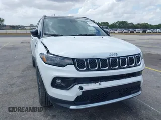 2023 Jeep Compass (RED) Edition with VIN 3C4NJDCN4PT566158, listed as a IAAI auction lot 41904870 with 50,349 mi miles and . Bid and sale history available at carsss.com. Image 6.