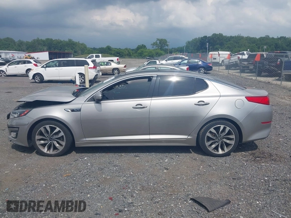 2014 Kia Optima SXL Turbo with VIN 5XXGR4A68EG286085, listed as a IAAI auction lot 42634481 with 160,217 mi miles and . Bid and sale history available at DreamBid. Image 14.
