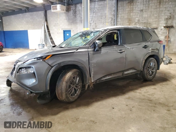 2023 Nissan Rogue S z VIN 5N1BT3AB2PC741059, wystawiony jako Copart lot #60775535 z przebiegiem 16 364 mil mil oraz Szkoda całkowita • Salvage title. Historia ofert i sprzedaży dostępna na DreamBid. Obrazek 1.