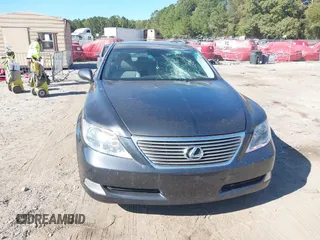 2009 Lexus LS 460 with VIN JTHCL46FX95002294, listed as a IAAI auction lot 40638639 with 227,657 mi miles and . Bid and sale history available at DreamBid. Image 12.