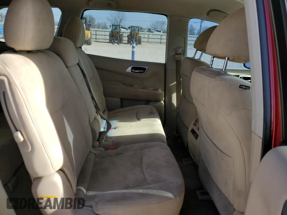 2014 Nissan Pathfinder SV with VIN 5N1AR2MN9EC702797, listed as a Copart auction lot 48481315 with 151,175 mi miles and Clean Title. Bid and sale history available at carsss.com. Image 11.